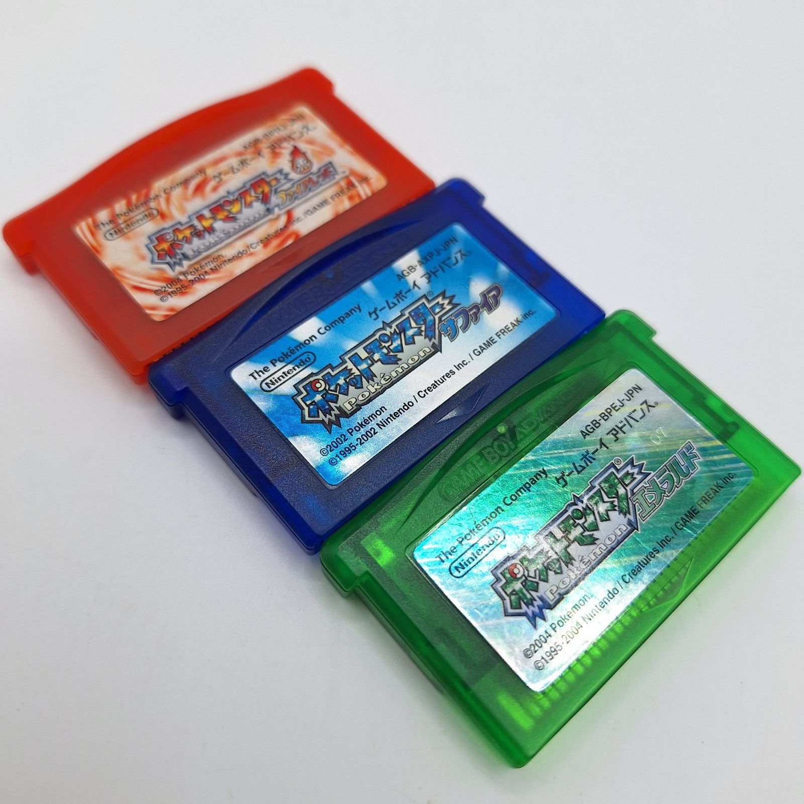 ポケットモンスター GBAソフト まとめ10点セット 起動確認済み【0038】