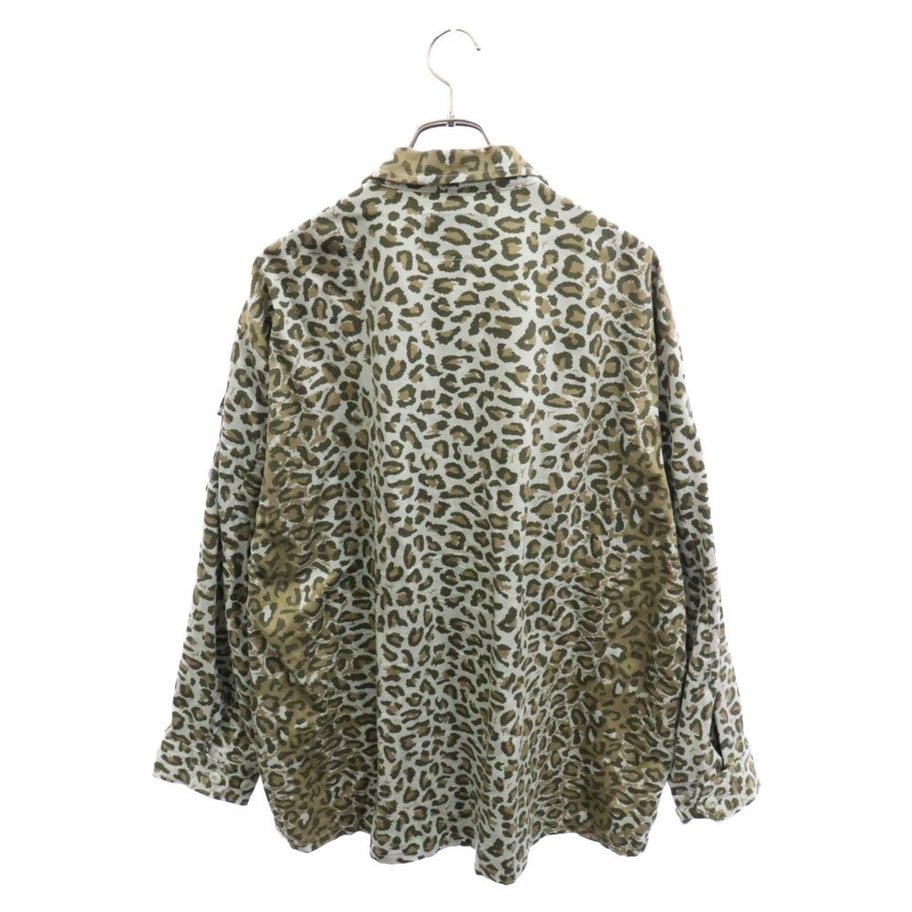 wtapsダブルタップスレオパード柄シャツ Yahoo!オークション - WTAPS