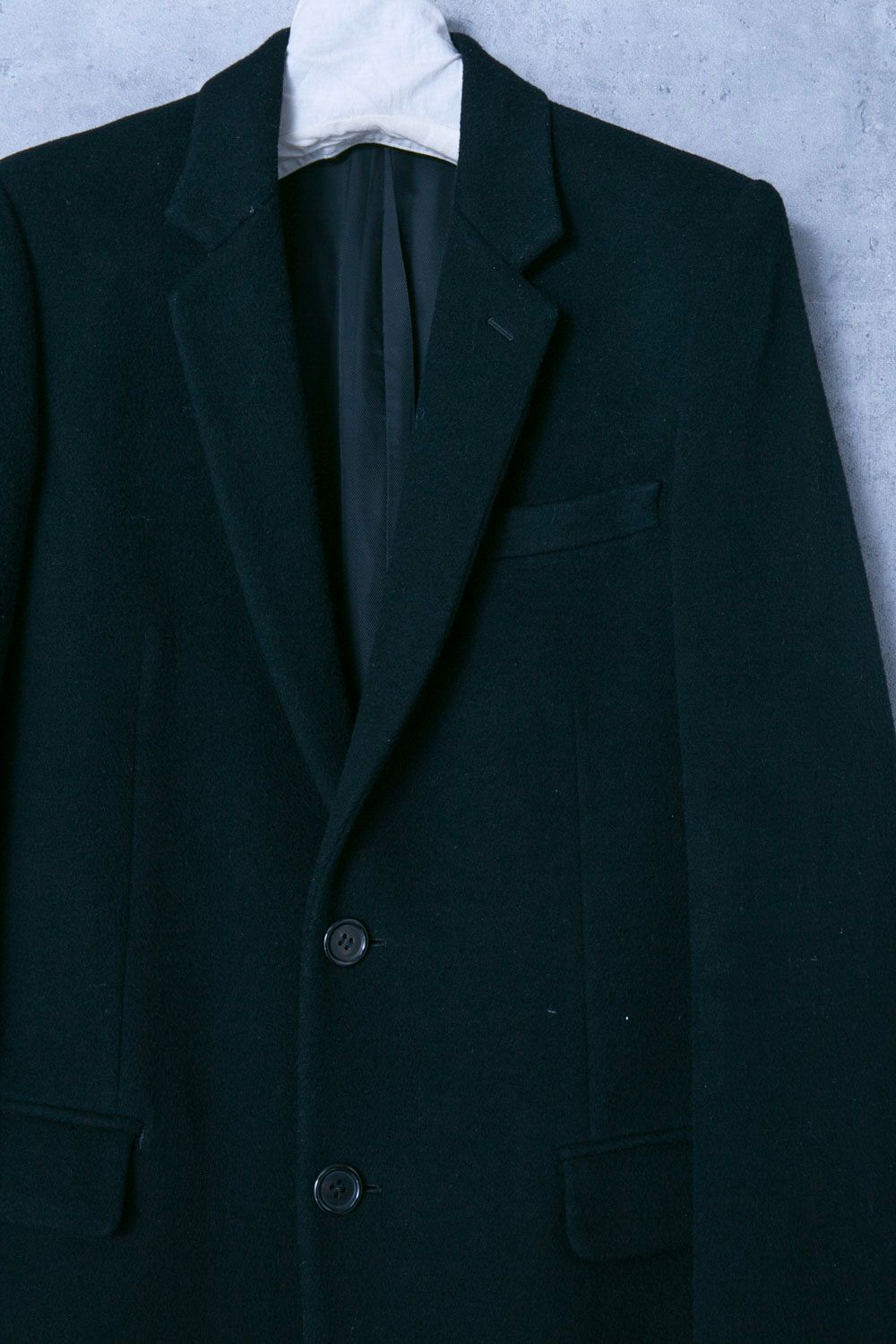 定価9万 LITHIUM HOMME ニュークラシック チェスターコート 44 リチウム オム LITHIUM HOMME ニュー クラシック チェスターコート