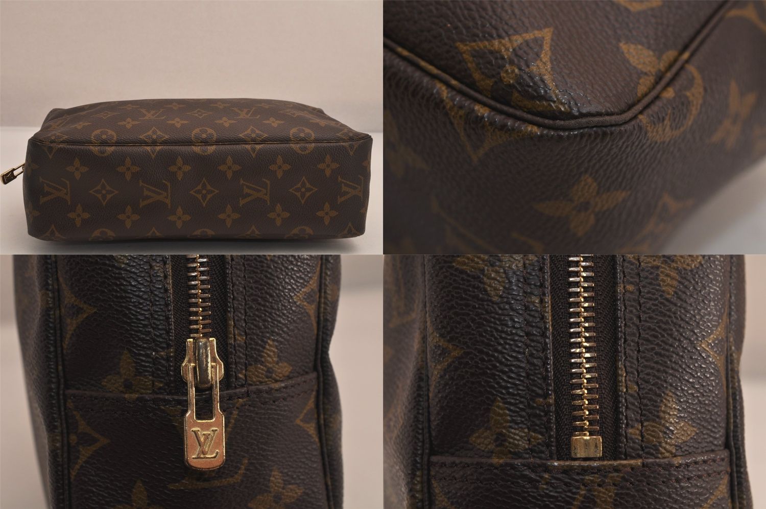 LOUIS VUITTON ルイヴィトン モノグラム トゥルース トワレット