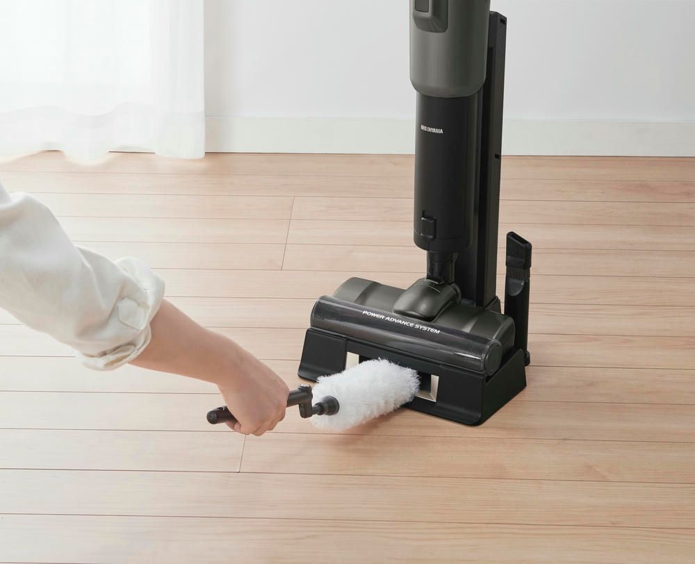 アイリスオーヤマ 掃除機 コードレス スティッククリーナー i10 紙