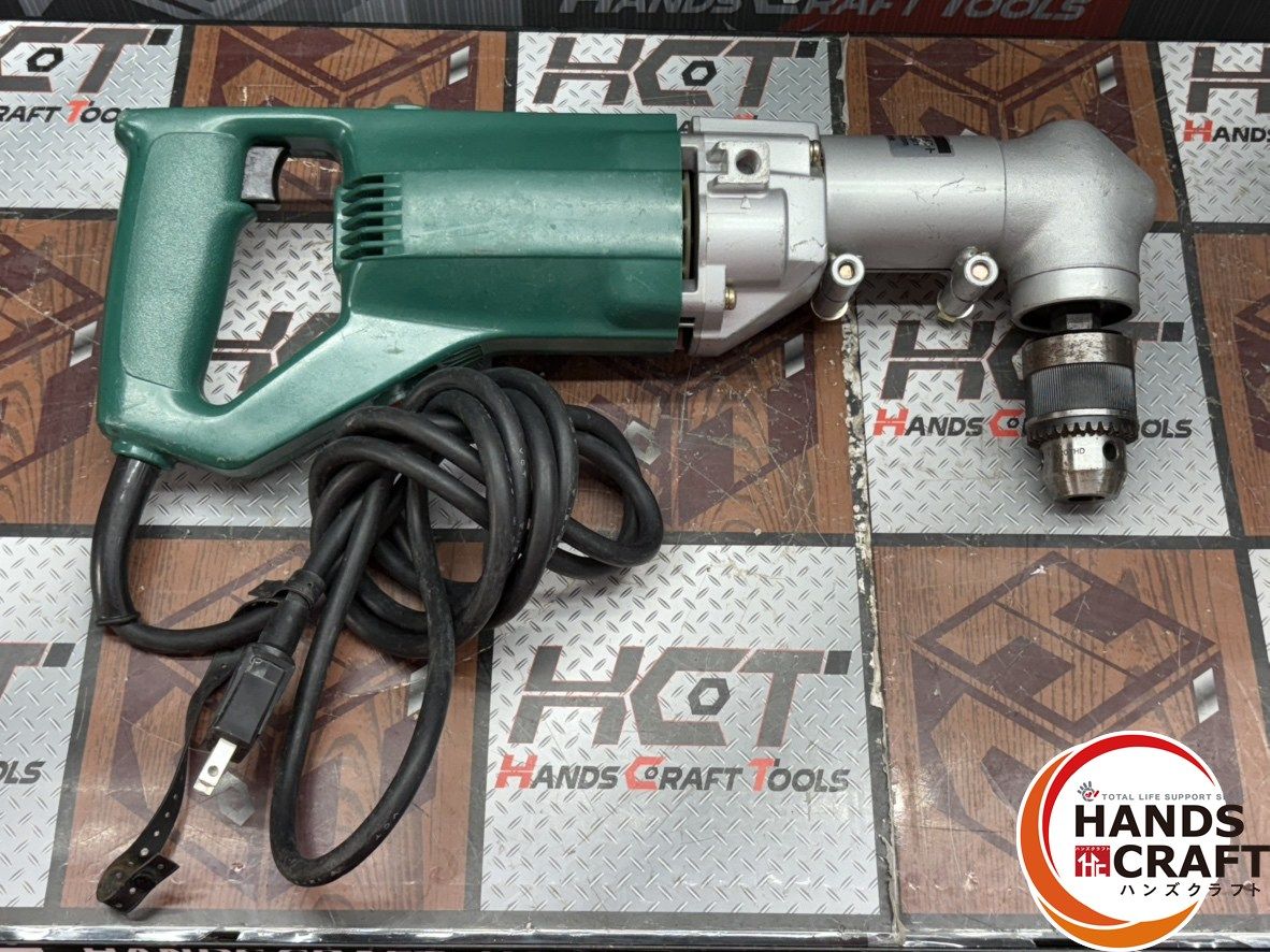 中古】ハイコーキ HiKOKI 日立工機 D13Y アングルドリル 13mm 本体のみ