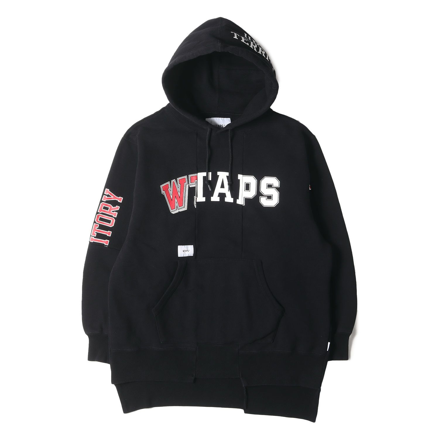 WTAPS ダブルタップス パーカー サイズ:M 再構築 リッパー スウェット 