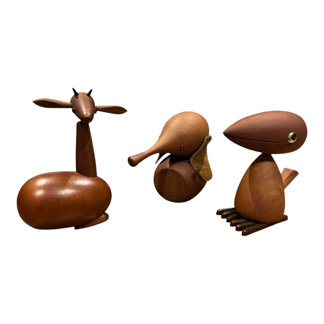 千趣会　ロイヤルペット　15体 ロイヤルペット 千趣会 15体 北欧風 木彫り動物 置物 インテリア