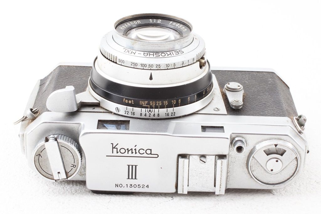 ジャンク KONICA コニカ Ⅲ 3 Hexanon 48/2 レンジファインダー