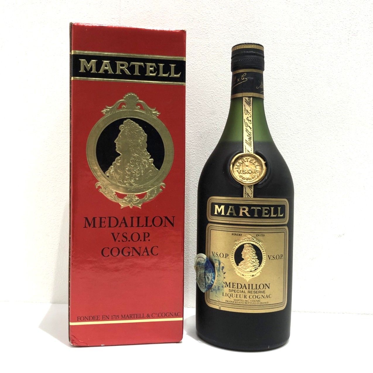 マーテル VSOP メダイヨン＆カミュナポレオン 700ml 40％ 箱付き