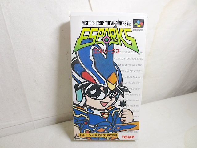 美品　スーパーファミコン SFC エスパークス 異次空からの来訪者