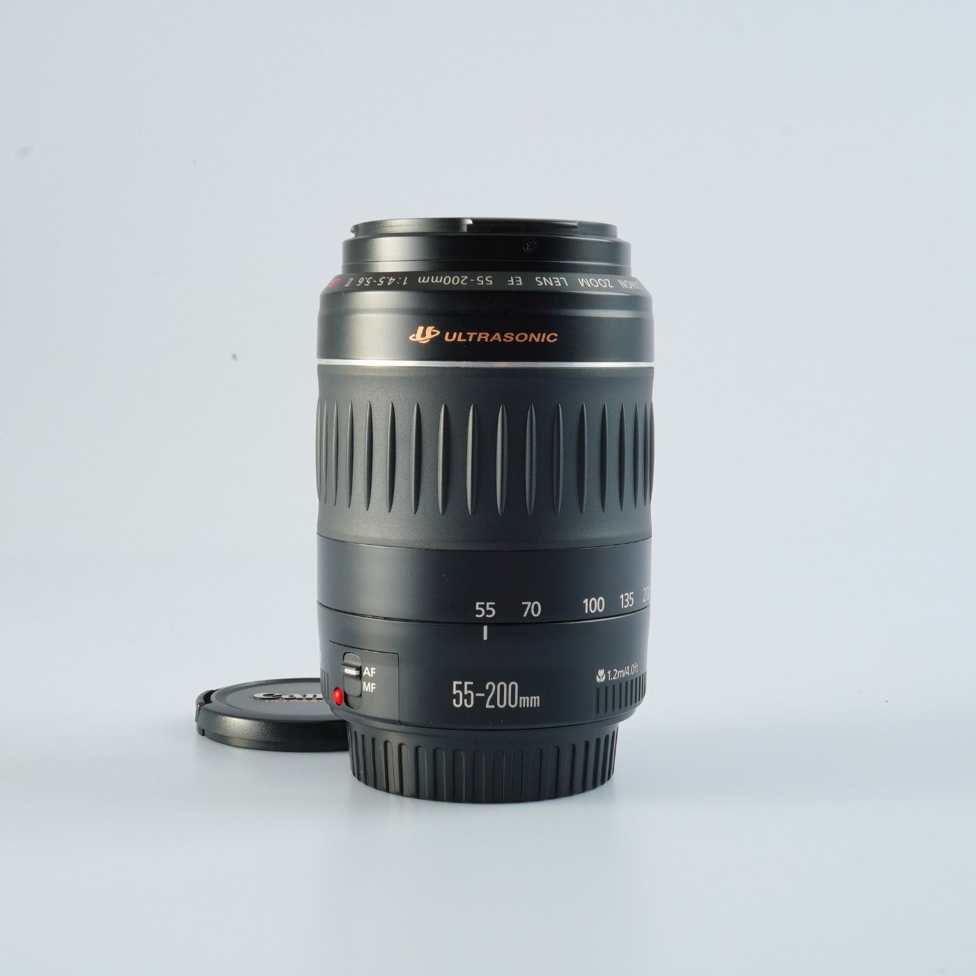 Canon 55-200mm ズームレンズ シルバー ☆EOS M用 望遠レンズ