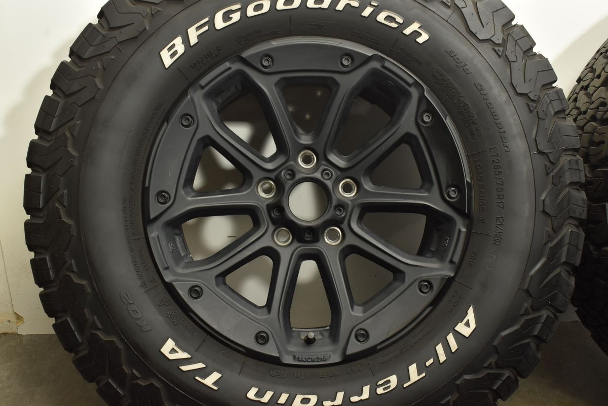 全品送料無料！ ジェップセン MJCR216 17in 8J 41 PCD127 BFグッドリッチ オールテレーンT A KO2 LT285 70R17 ジープ ラングラー カスタム用に 半額多数！
