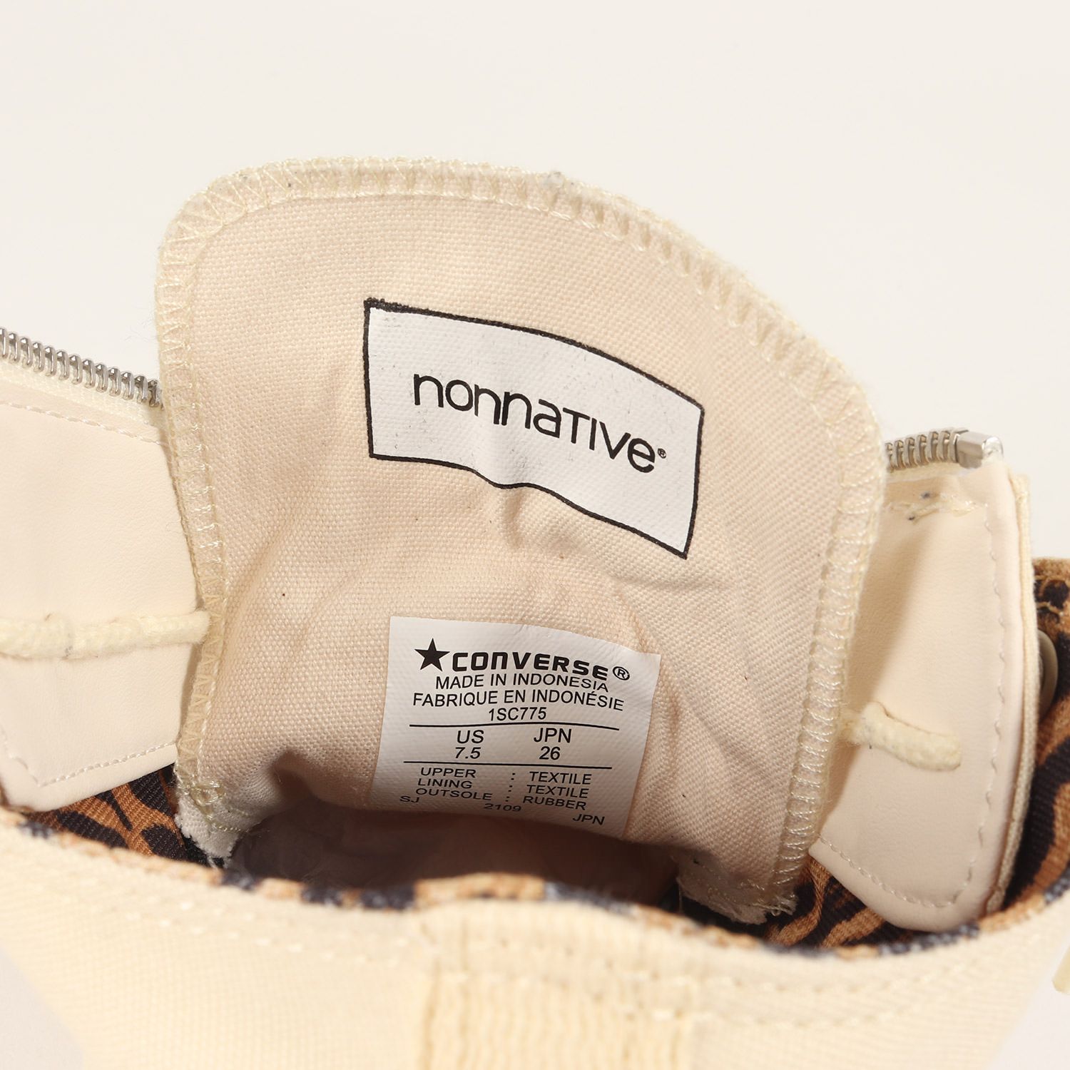 新品 CONVERSE × WACKO MARIA 26.0cm レオパード 【公式通販】
