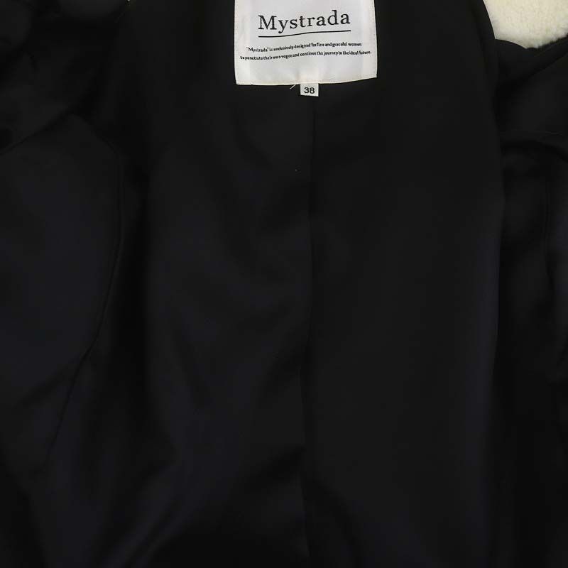 マイストラーダ Mystrada ボア シンセティックレザーライダース