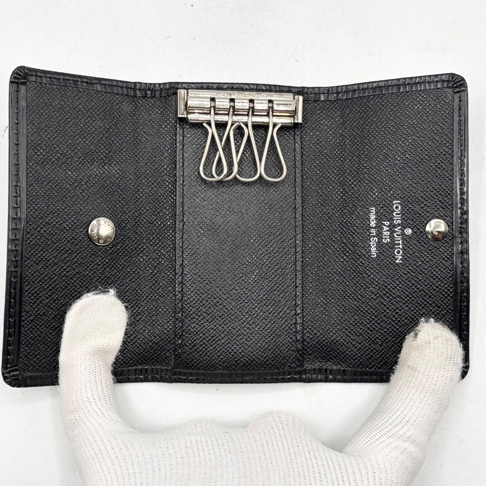 【未使用保管品】 ルイヴィトン LOUIS VUITTON エピ ミュルティクレ LOUIS VUITTON 中古 ルイヴィトン エピ 6連キーケース