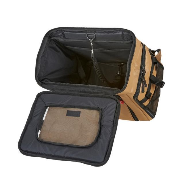 只今タイムセール中！ OGK技研 オージーケー技研 PET-001 サイクルポーターリュック 3way ペットリュック キャメル 真作保証