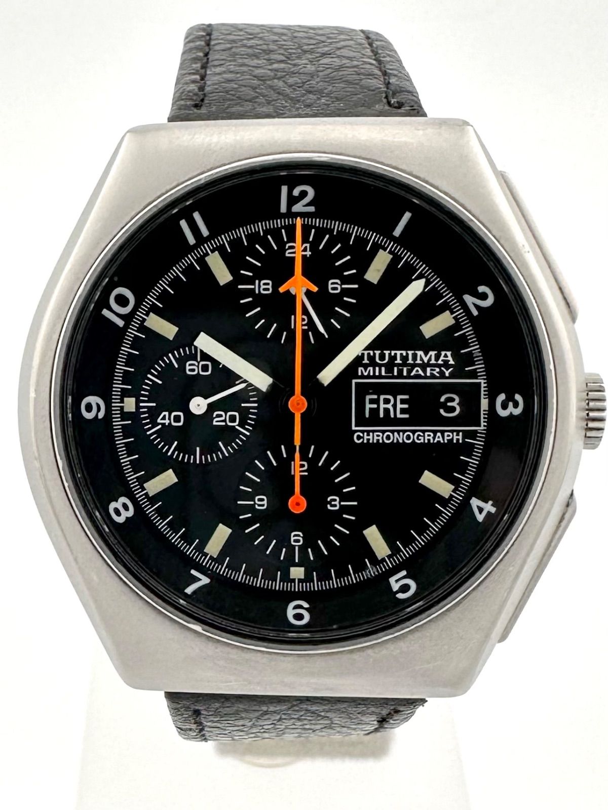 チ*プ様 Tutima クロノグラフ オマージュ 電池交換、清掃済み Sinn オマージュクロノグラフ 電池交換、清掃済み - メルカリ