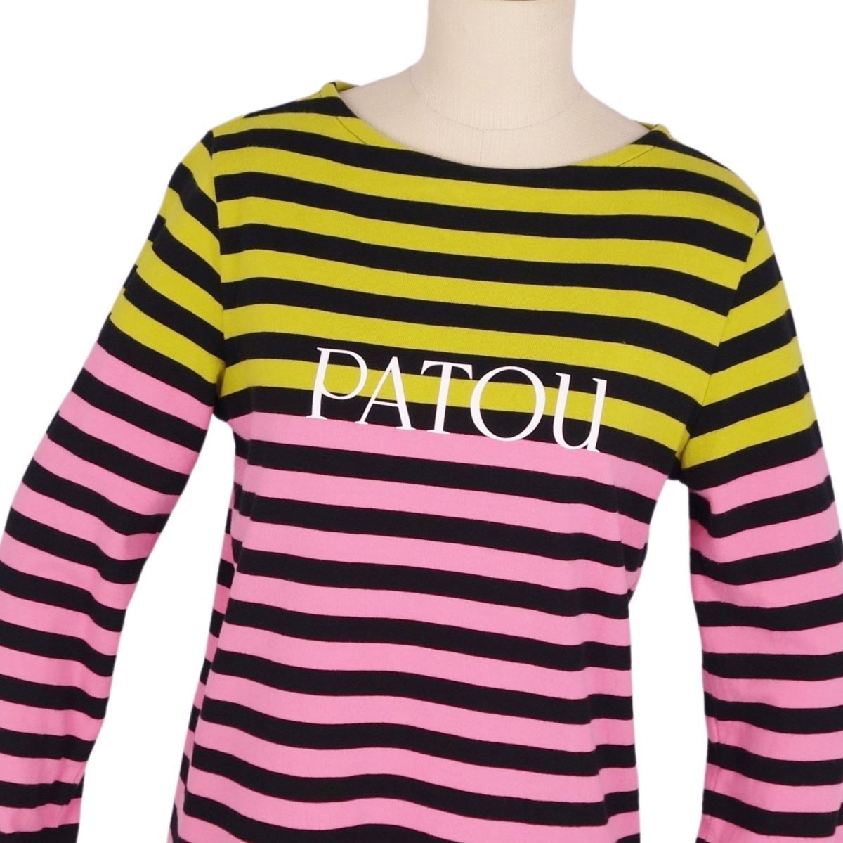  パトゥ PATOU Tシャツ カットソー ロングスリーブ 長袖 ボーダー 長袖 Tシャツ カットソー