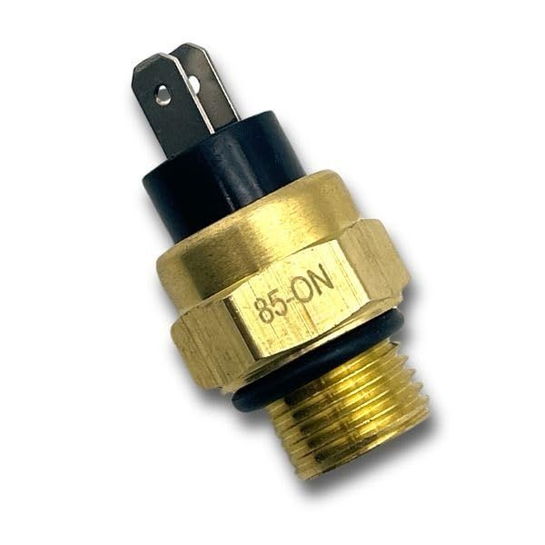 新品 JYFACTORY ローテンプサーモ ファンスイッチ オーバーヒート 防止 85℃ M16-P1.5 2極端子 1個