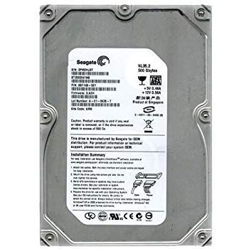 【中古】【非常に良い】Seagate NL35.2 3.5インチ内蔵型HDD 500GB/S-ATA ST3500641NS o7r6kf1