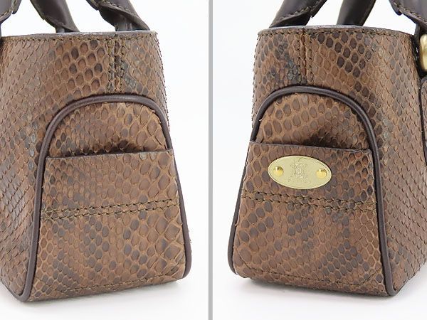 激レア美品】セリーヌ CELINE ヴィンテージ パイソン ブギーバッグ PM