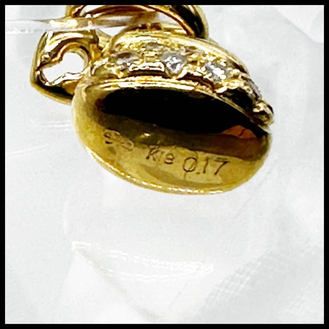 スタージュエリー K18 ペンダントトップ ダイヤモンド 0.17ct - メルカリ