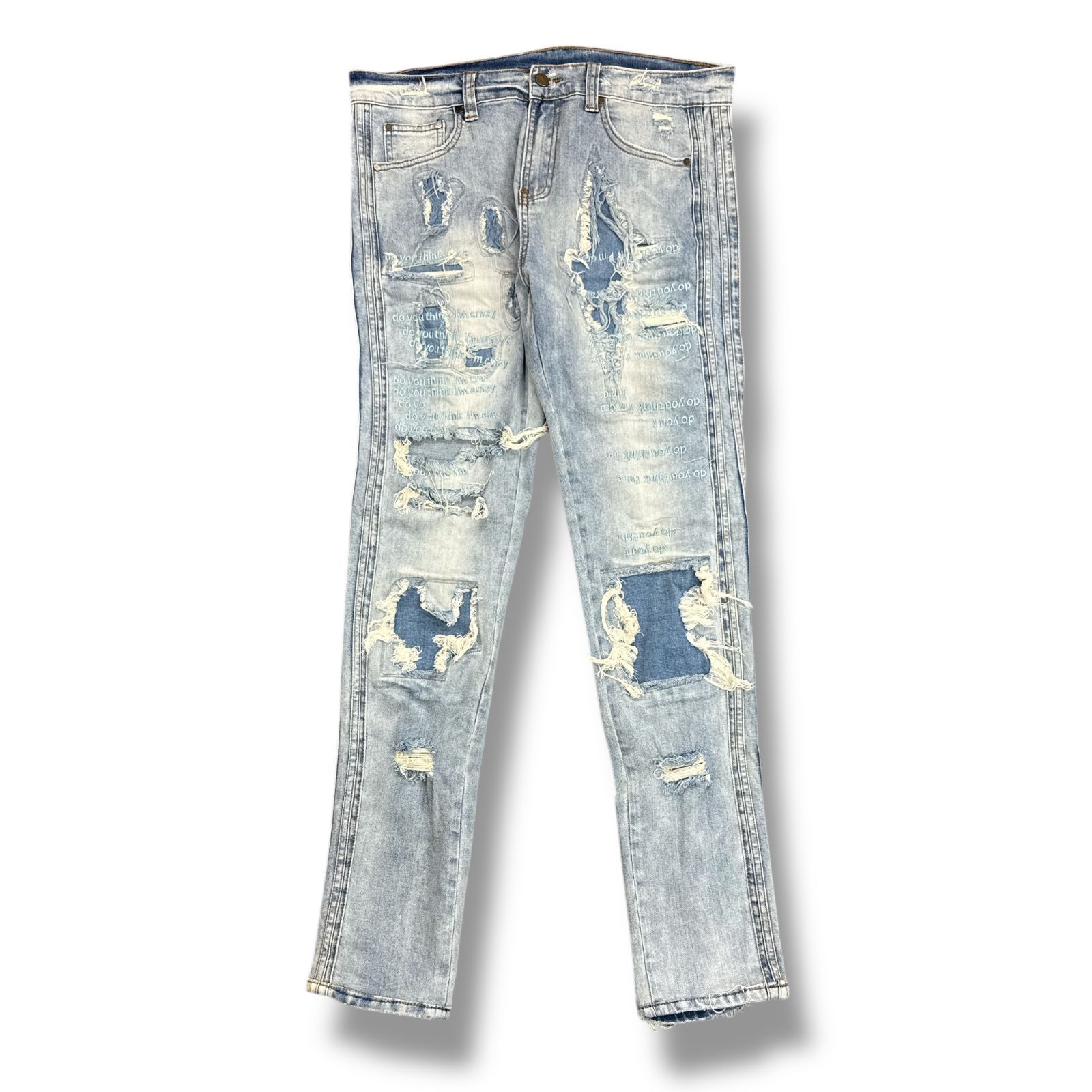 EV BRAVADO Damage Denim pants ダメージデニムパンツ