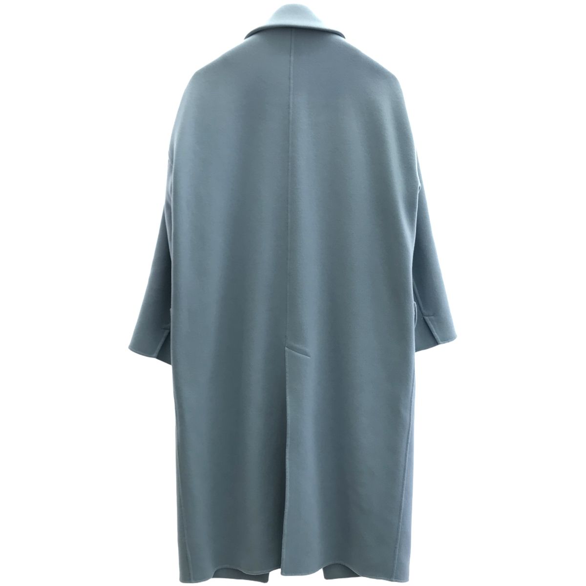 エンフォルドENFOLDWOダブルフェイス立体PKコート