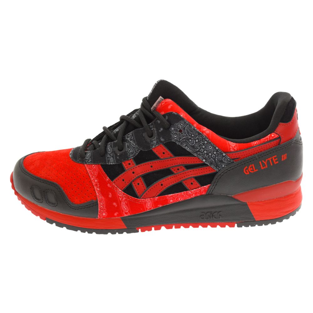 ASICS (アシックス) GEL-LYTE III RED SPIDER 1201A854-001 ゲルライト 3 レッドスパイダー  ローカットスニーカー US11 レッド/ブラック - メルカリ