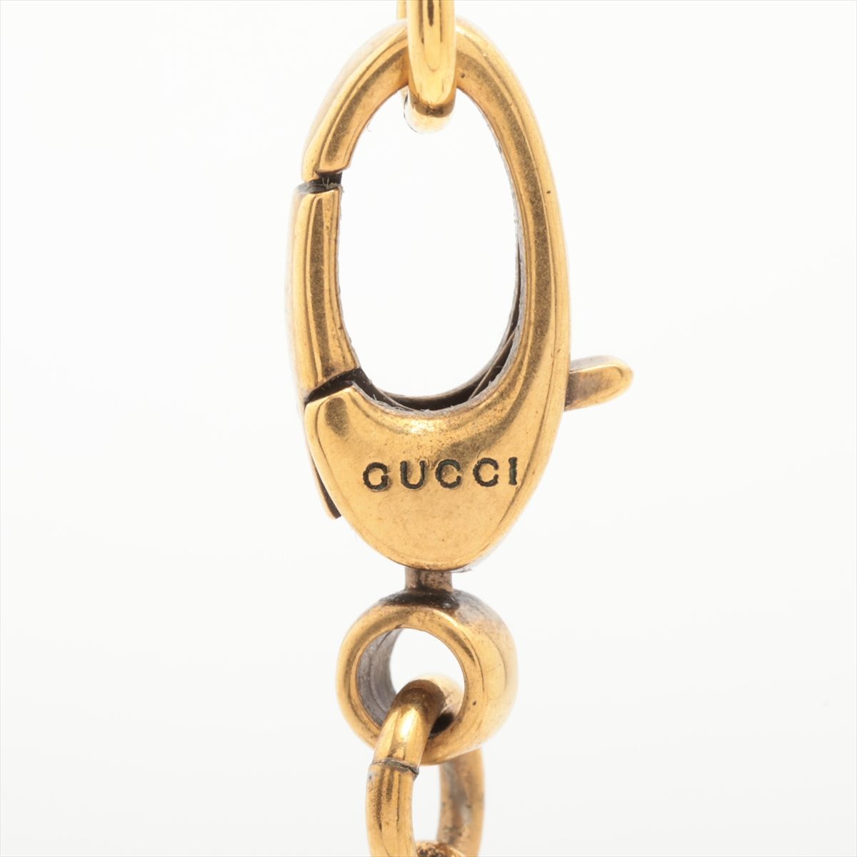 GUCCI グッチ ライオンヘッドアンティークゴールドネックレス 美品 GUCCI 【極美品】GUCCI グッチ ライオンヘッド ネックレス