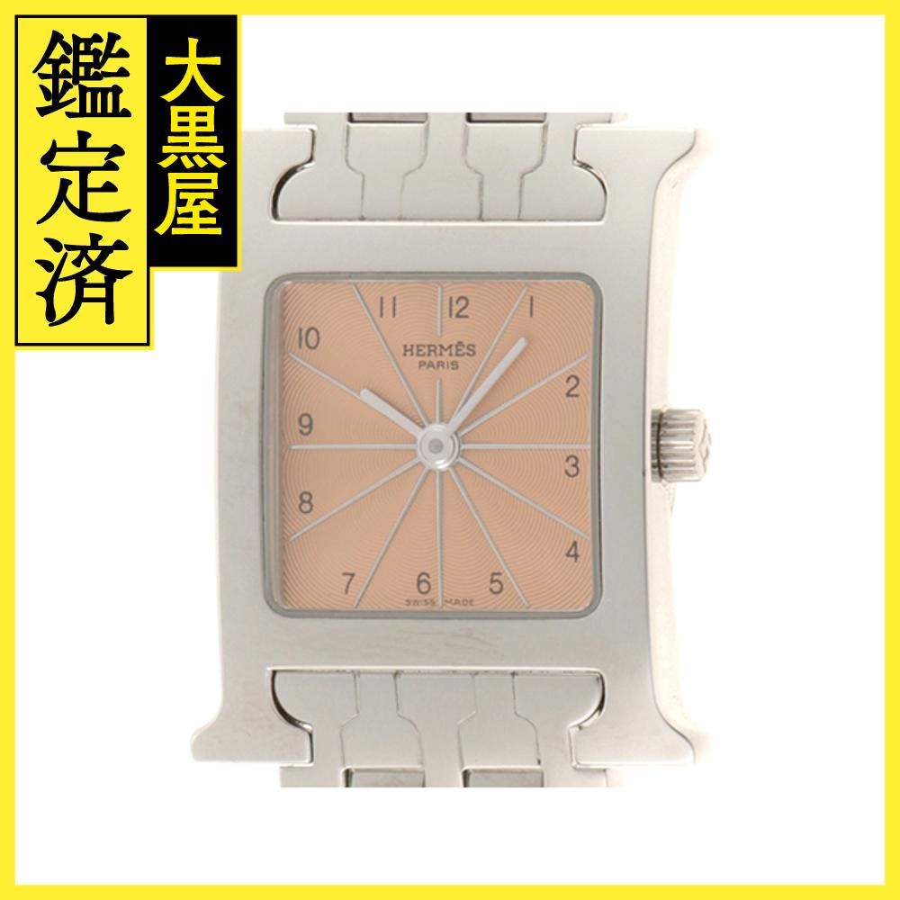 エルメス　Hウォッチ　HH1.210　SSブレス　レディース腕時計　【433】