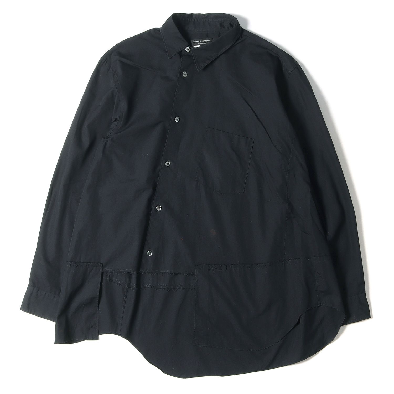 人気定番新品 BLACK COMME des GARCONS ブラックコムデギャルソン ねじれ シャツの通販 by  わははほんぽ｜ブラックコムデギャルソンならラクマ