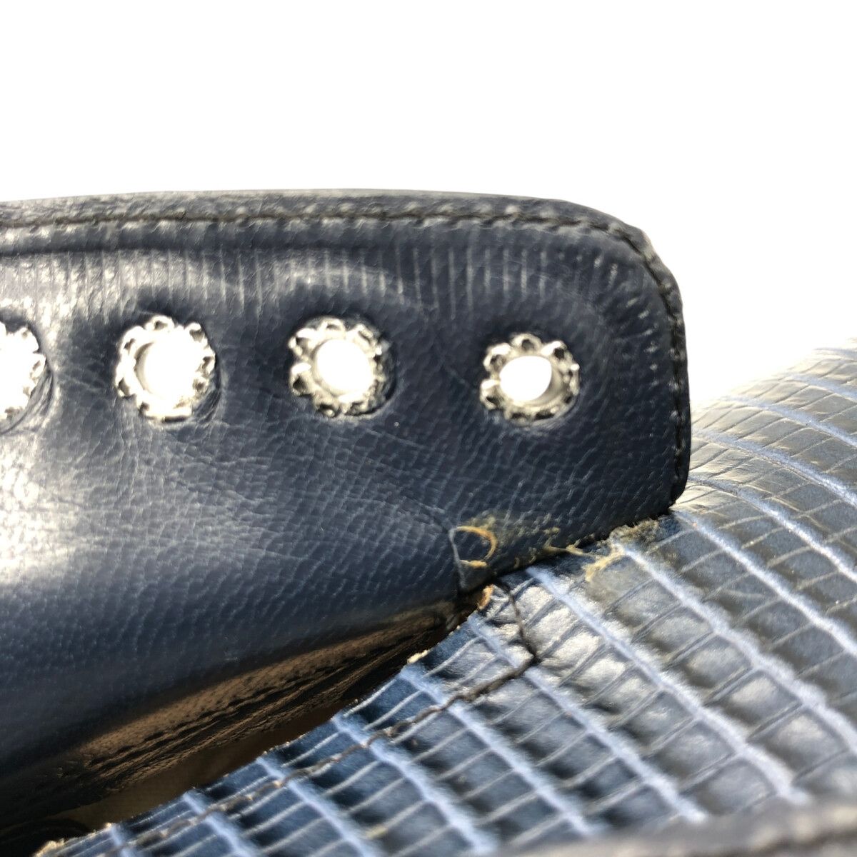 型押し ストレートチップシューズ