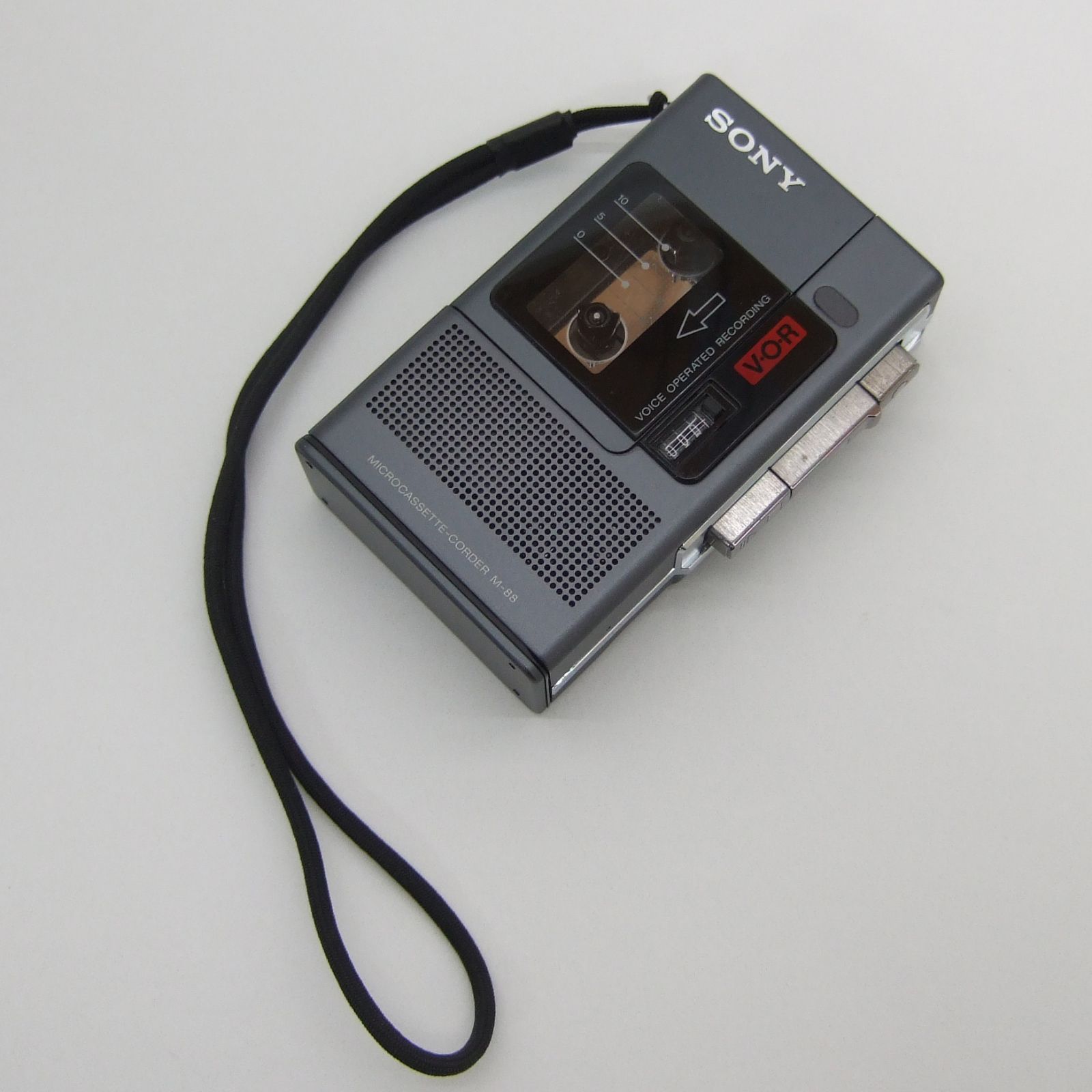マイクロカセットレコーダー 再生・録音 Ｍ－８８ ＳＯＮＹ - 電化製品