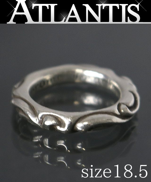 CHROME HEARTS 銀座店 クロムハーツ スクロールバンド リング