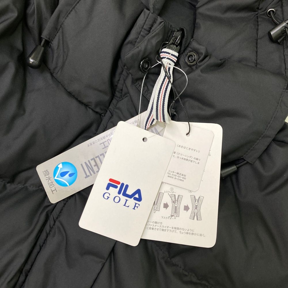 ダウンベンチコート ブラック系