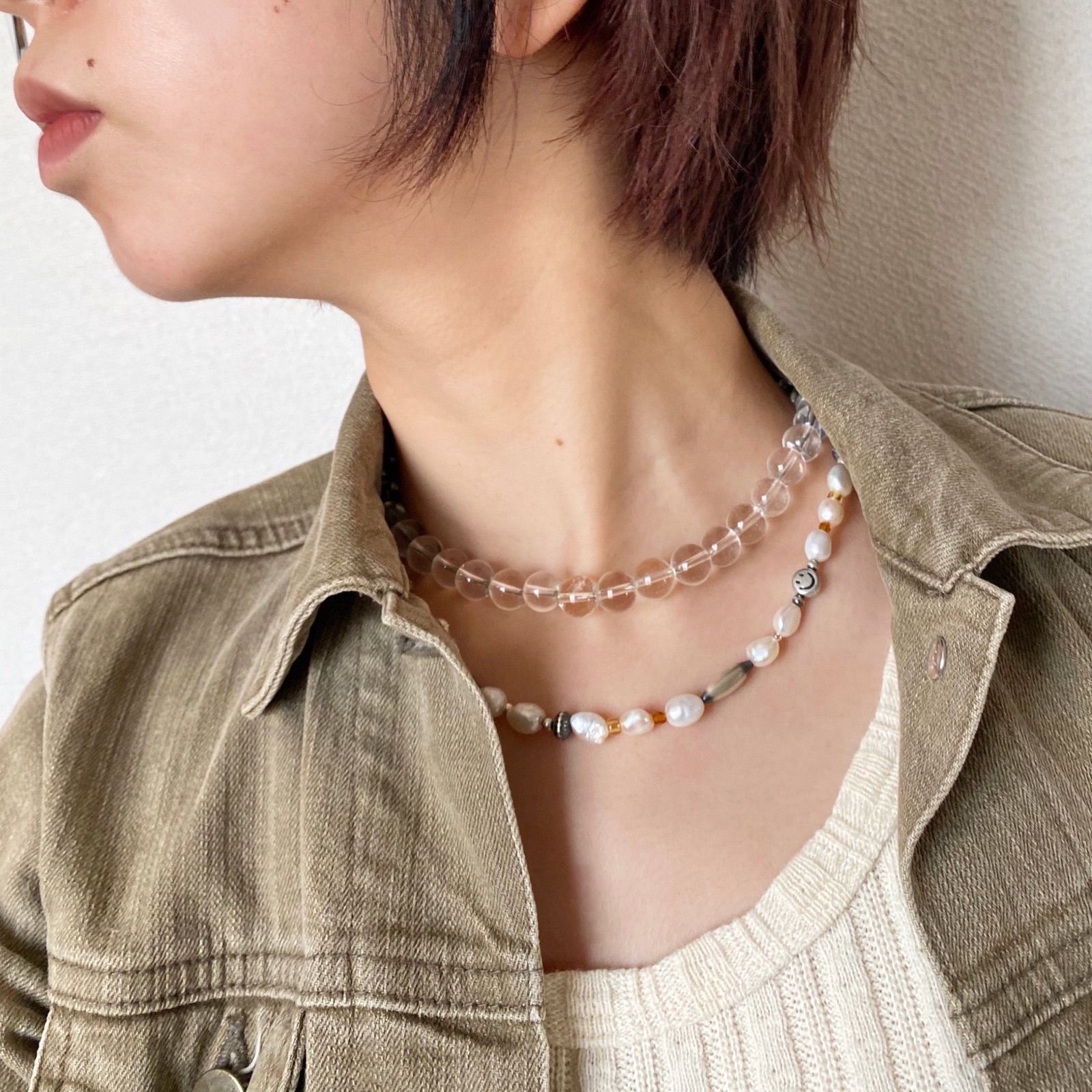 NEW限定品 インディアンジュエリー】NAVAJO PEARL パールネックレス