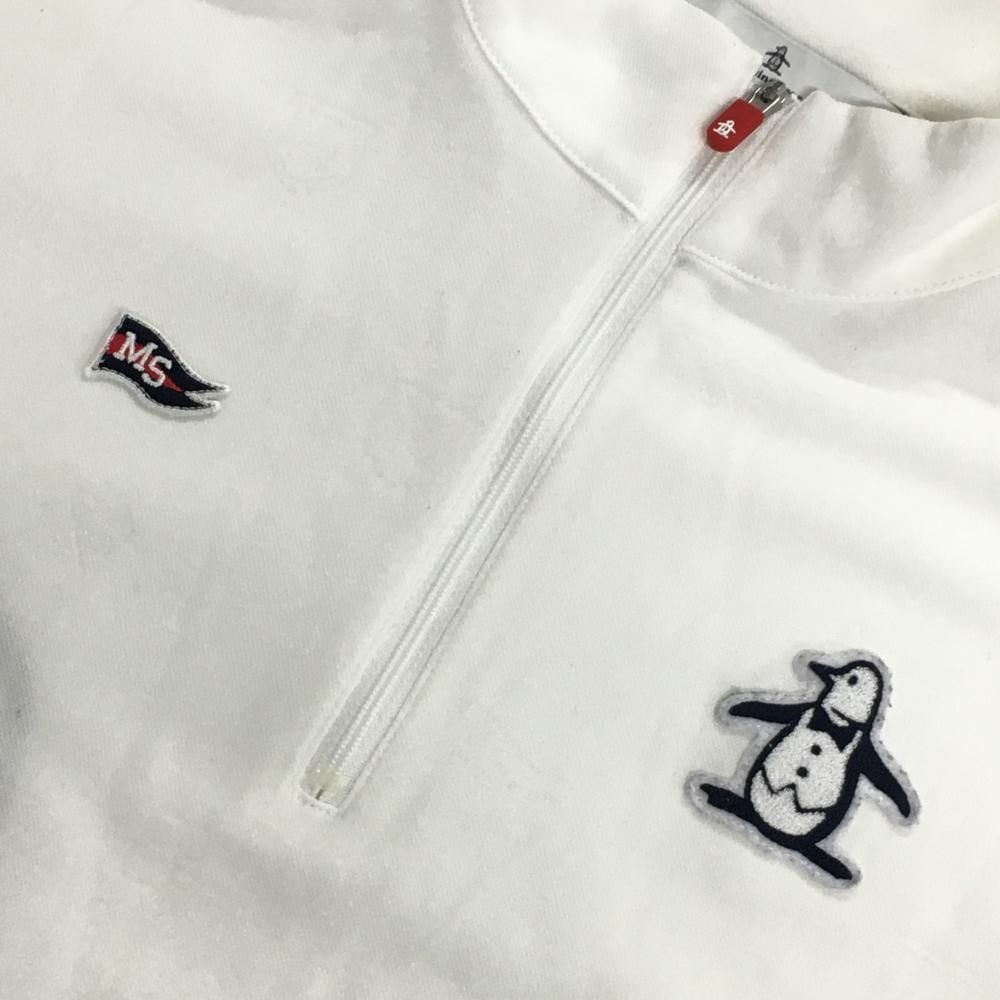 ●未使用品　マンシングウェア　ハーフジップ　ゴルフ　スポーツウエアー　ハイネック Munsingwear - マンシングウェア ゴルフ ハーフジップ