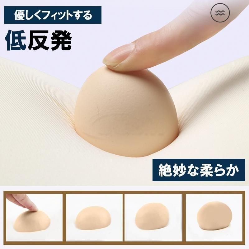 三菱 Mitsubishi 車載 クッション 首枕 ネックピロー 頚椎サポート車用クッション 腰あてクッション ネックパッド 肩こり 首 運転席 後部座席 低反発 汎用 FFCRYSTALESIA_COM