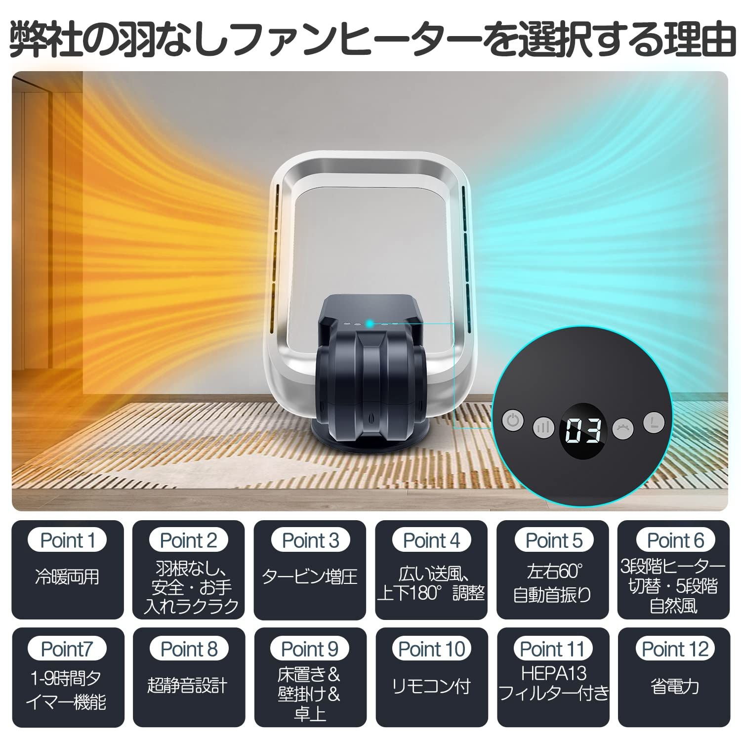 強力 リモコン付