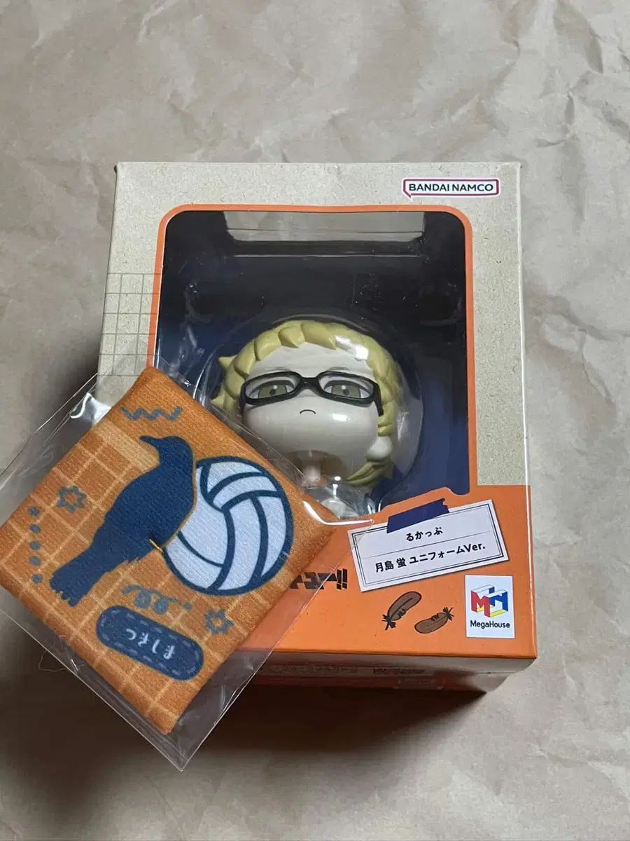 ハイキュー メガハウス 月島 蛍 ケイ K るかっぷ フィギュア 特典 座布団