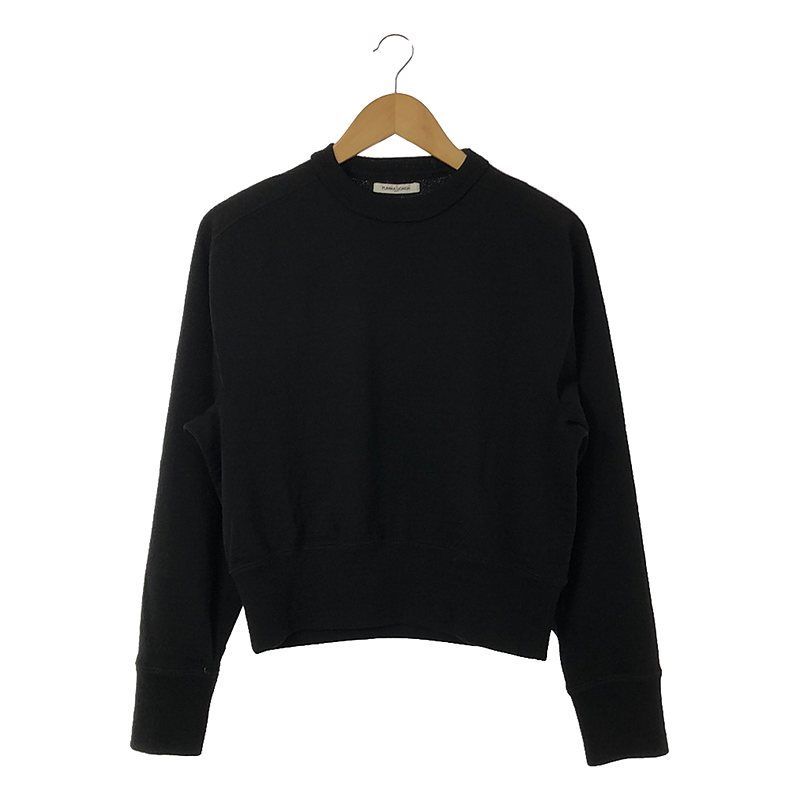 トップス FUMIKA_UCHIDA SWEAT SHIRT BLACK 美品】 FUMIKA UCHIDA / フミカウチダ | 2022AW | SWEAT SHIRT