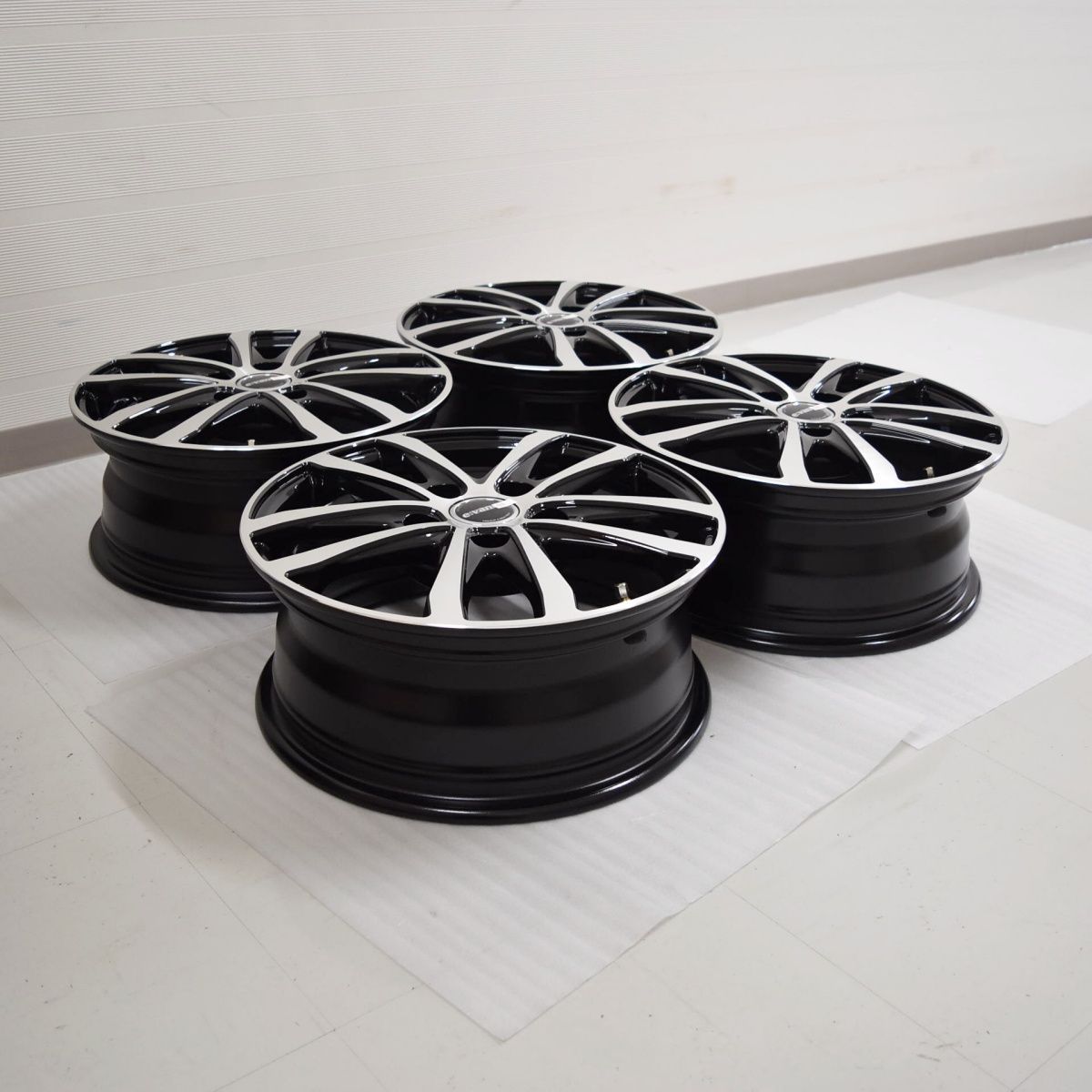 DAYTONA 15インチ ブラックスチールホイール 15インチ 鉄チンホイール