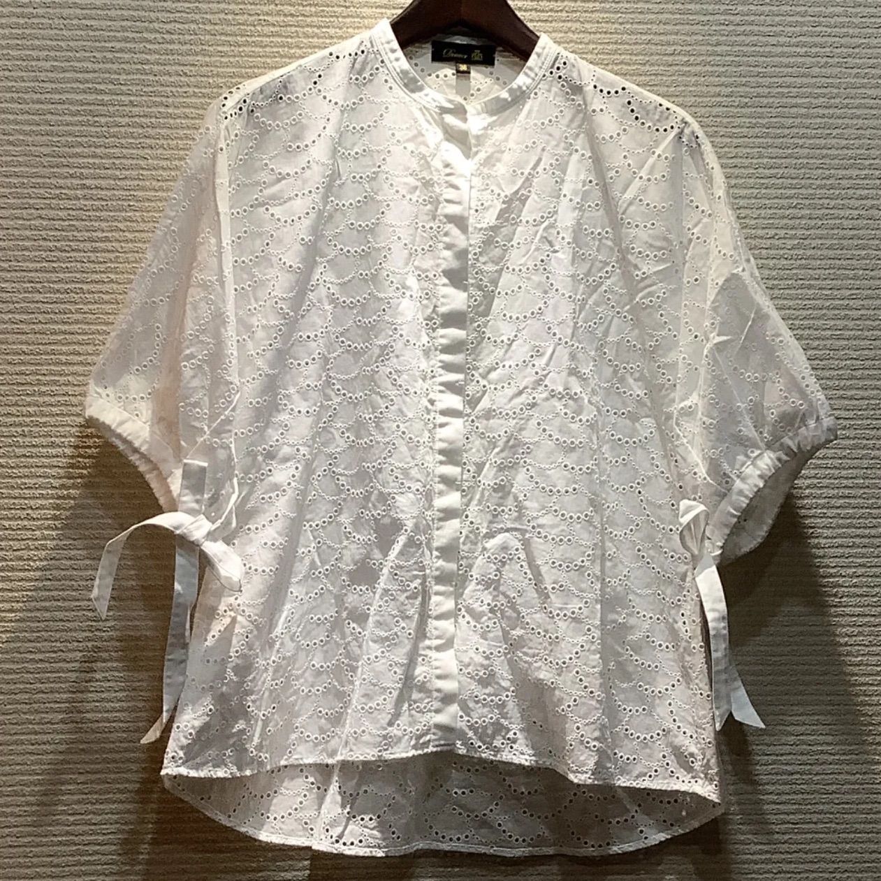 3月25日まで限定価格】極美品 Drawer ドゥロワー スリーブリボン