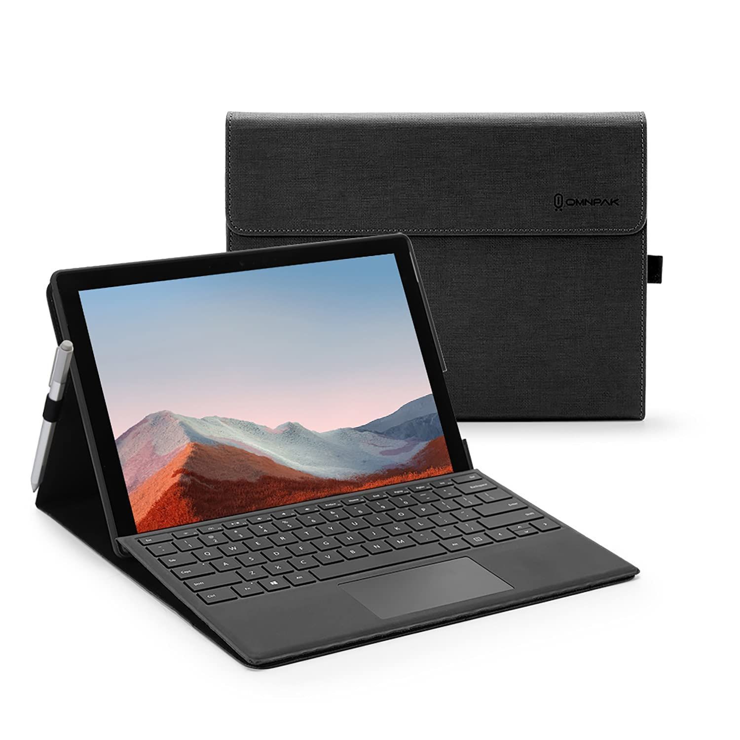 【新着商品】Go4/ 2021年発売のSurface Go3/2020年発売のSurface Go2/Microsoft Surface GOに対応ケース 10.5インチ 2023年発売のSurface 表面内蔵保護カバー 多視角 スタンド 軽量 薄型 Omn