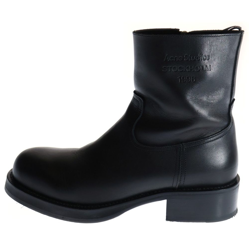 ACNE  ブーツ Acne Studios - Leather ankle boots - Black