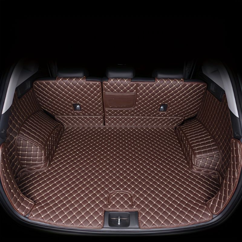 Pu レザー車のトランクマット