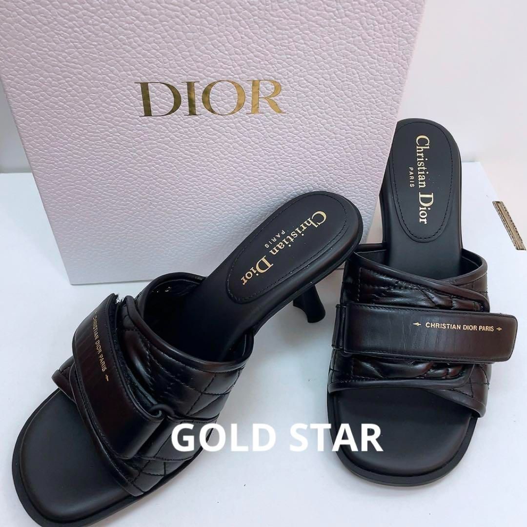 DIOR サンダル REVOLUTION ヒール ミュール 新品 Size37.5