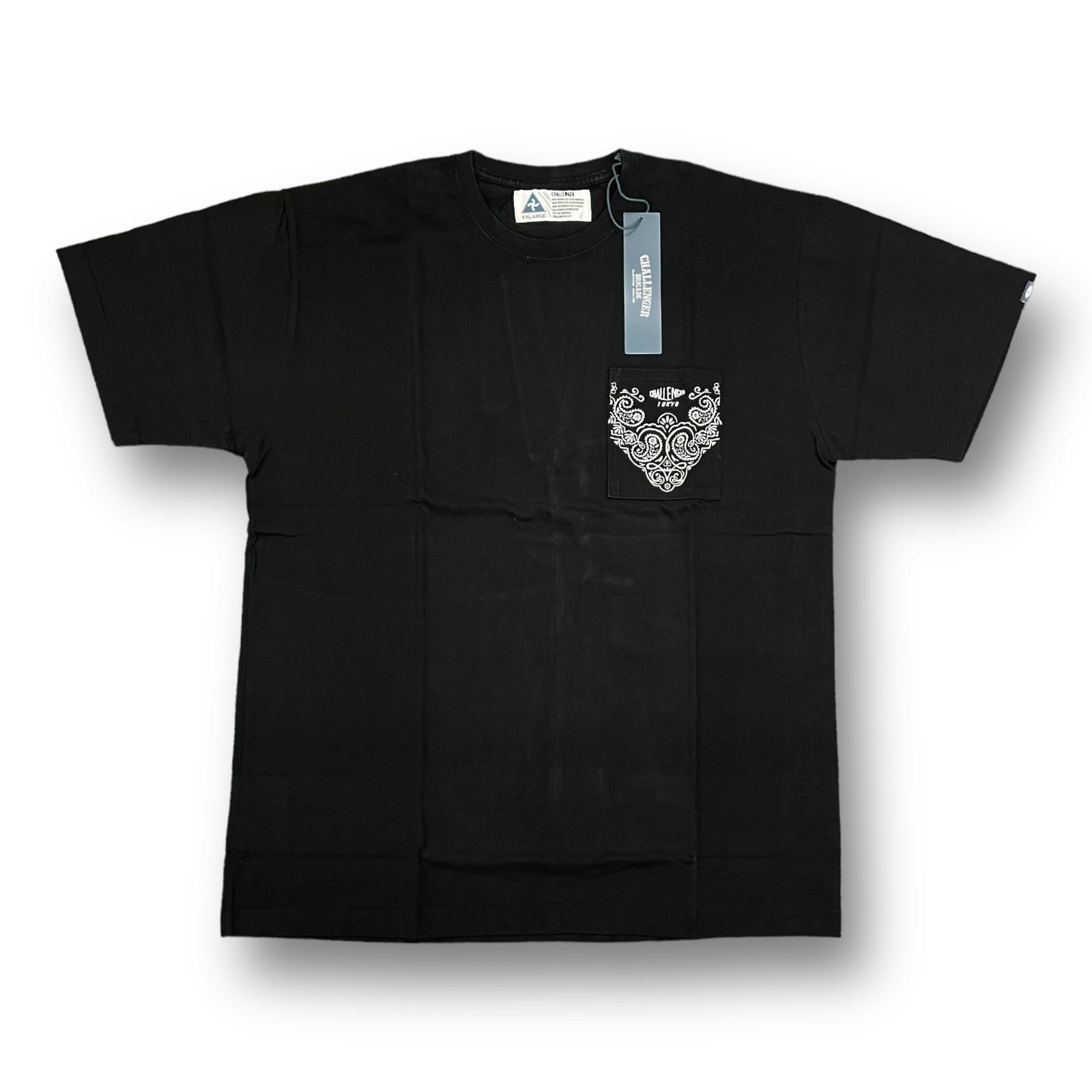 新品 CHALLENGER 22SS BANDANA POCKET TEE バンダナ 胸ポケット T