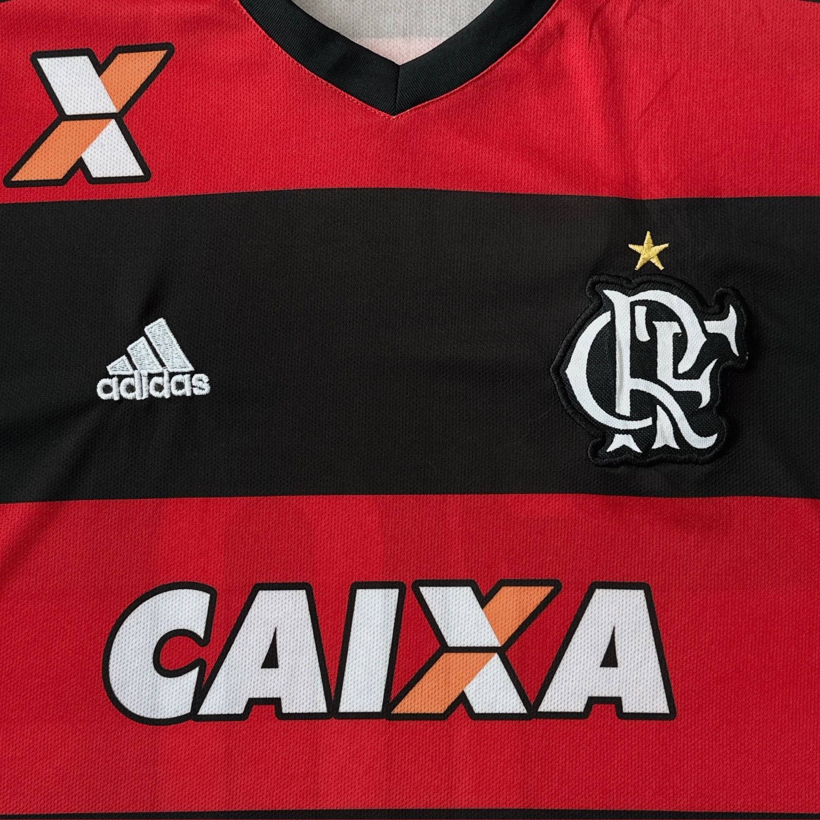 アディダス　ブラジル製　フラメンゴ　サッカーシャツ　ゲームシャツ　ユニフォーム　10番　adidas Flamengo football jersey