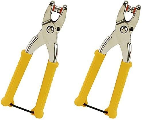 SK11 エスケー11 両面ハトメパンチ アルミ 真鍮用 ハトメ穴径4mm アルミ製ハトメ玉100組相当入 No.3000MT × 2