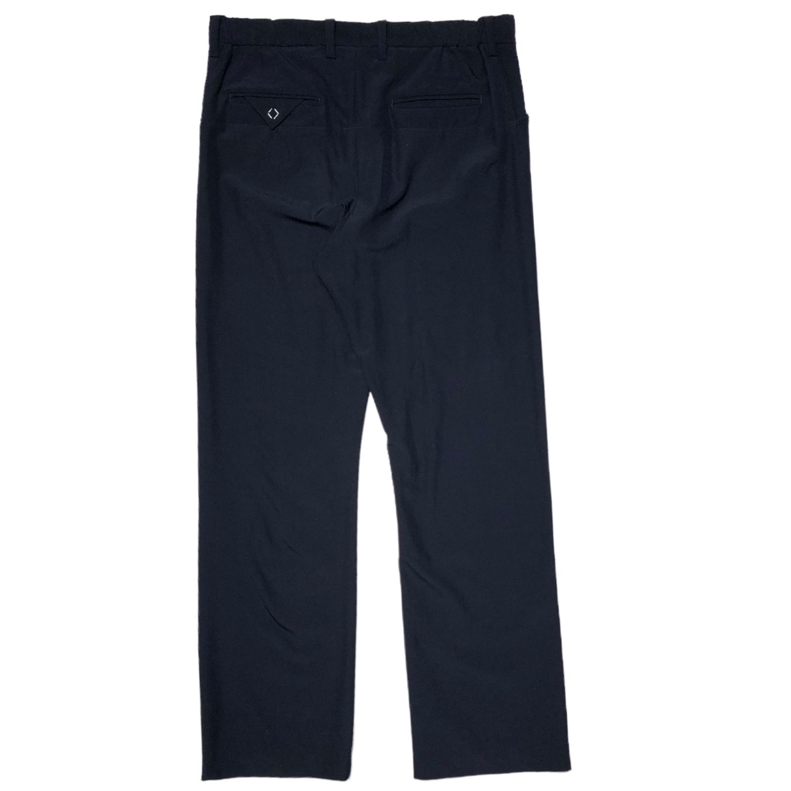 SUNSEA(サンシー) 19SS SNM BLUE TEKETEKE PANTS  スーパーナイスマテリアルブルー テケテケ パンツ スラックス 19S53 3(L) ネイビー