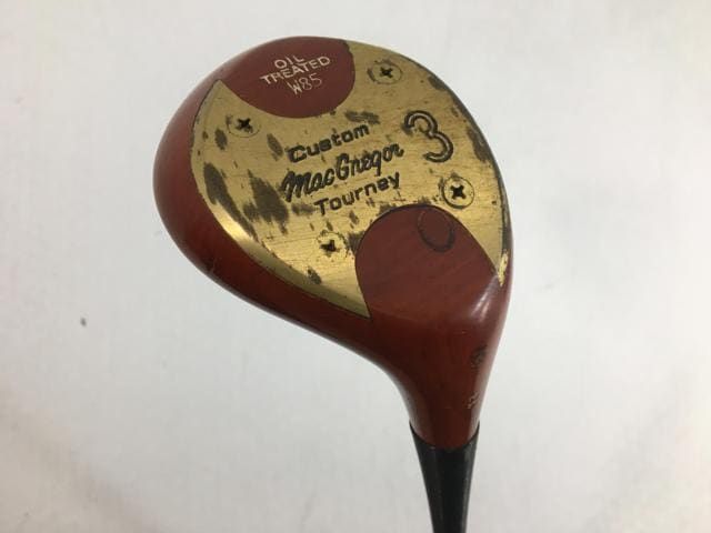 【中古ゴルフクラブ】マグレガー マグレガー ターニー M85 パーシモンウッド(クラシック) オリジナルスチール 3W